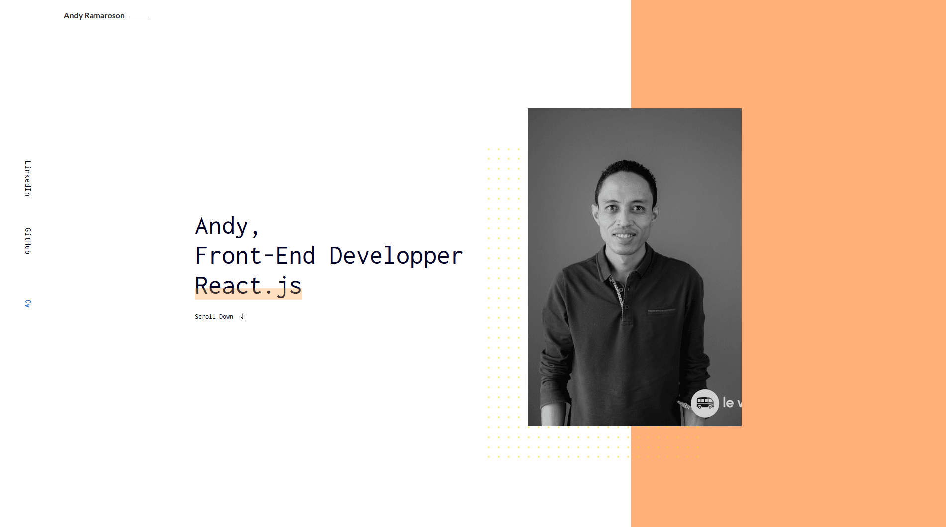 Portfolio Andy Ramaroson